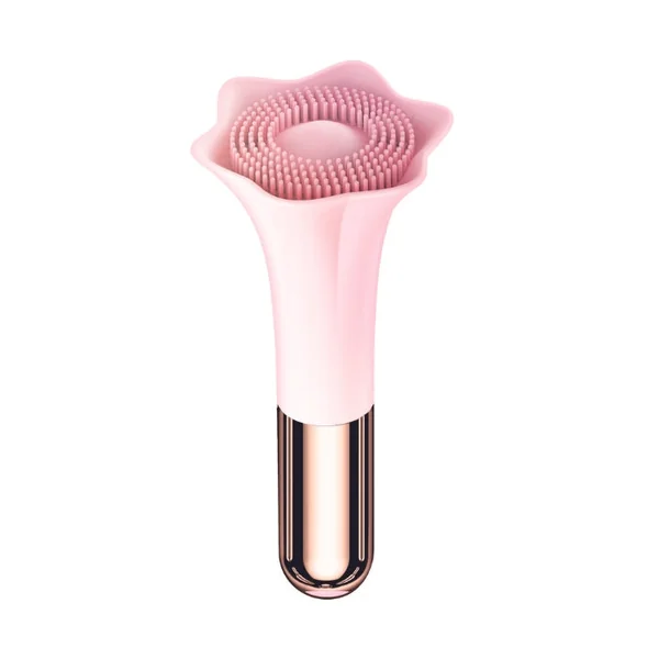 Nasstoys Goddess Pink Lily Massager Rechargeable Silicone Flower Shaped Vibrator