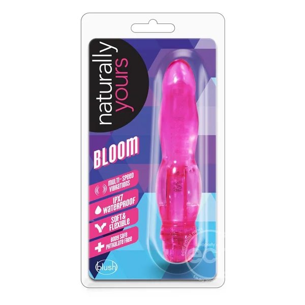 Naturally Yours Bloom Vibrator - Pink