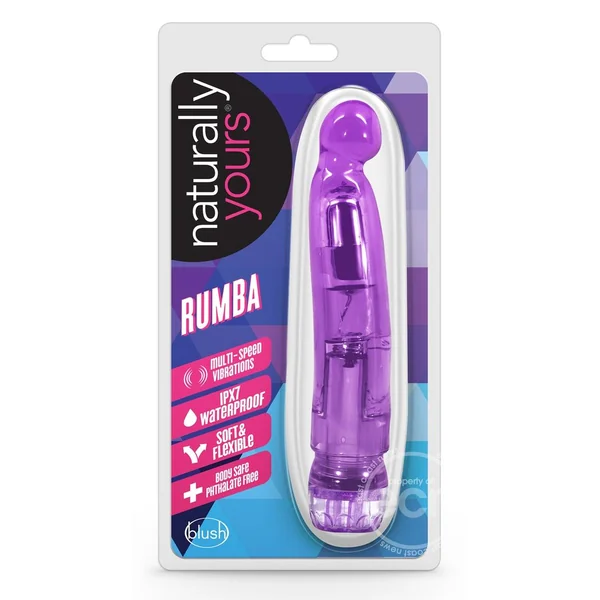 Naturally Yours Rumba Vibrator - Purple