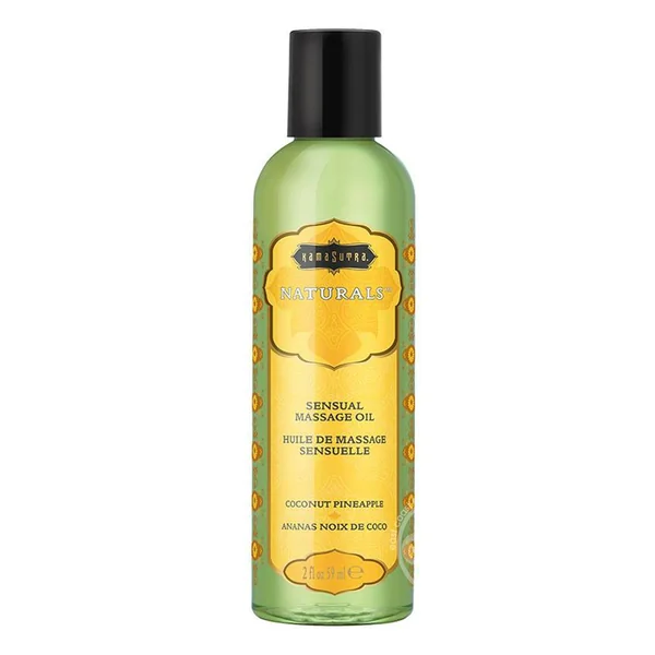 Naturals Massage Oil Coconut-Pineapple 2oz