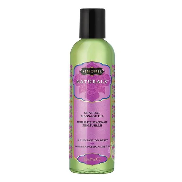 Naturals Massage Oil Island Passion Berry 2oz