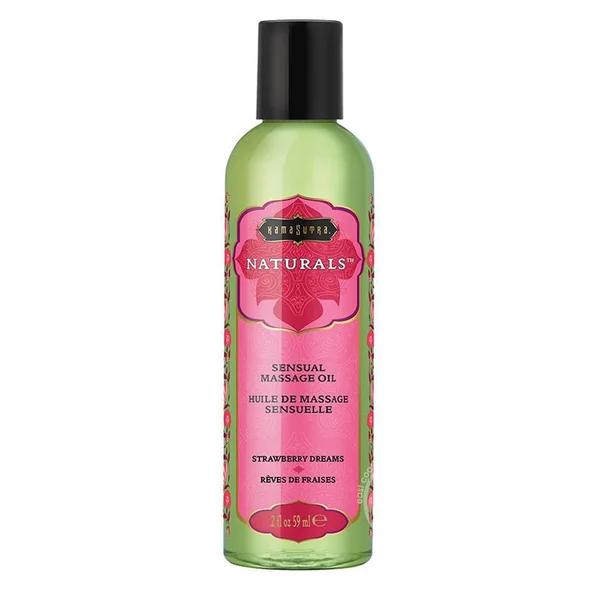 Naturals Massage Oil Strawberry Dreams 2oz