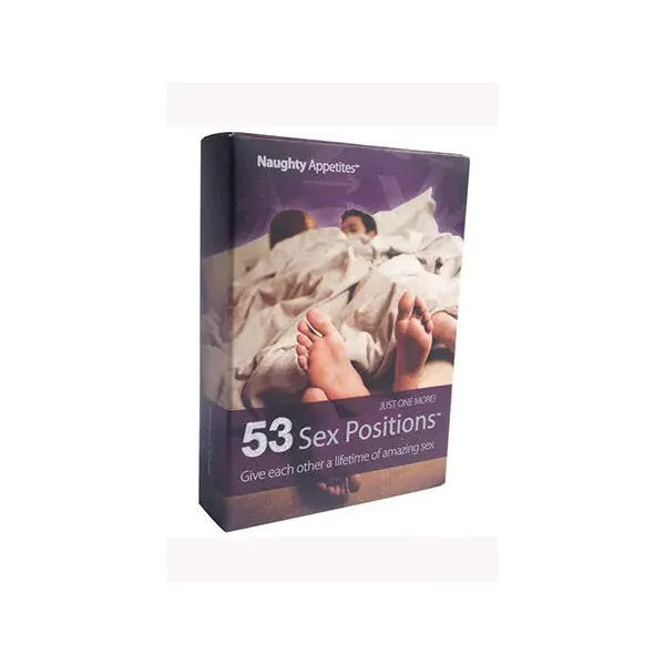 Naughty Appetites 53 Sex Positions Card Game