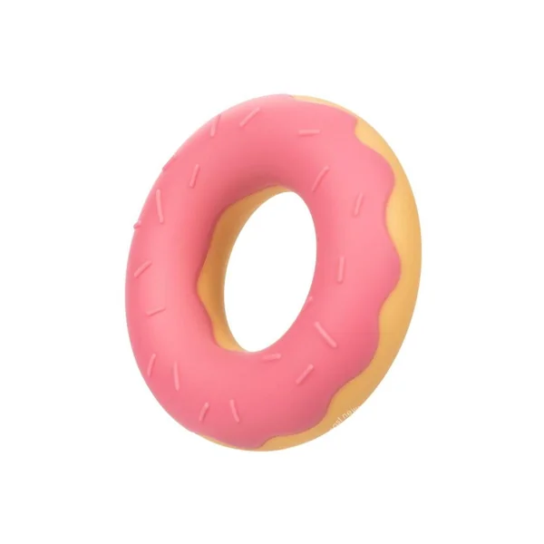 Naughty Bits Dickin' Donuts Silicone Donut Cock Ring - Pink