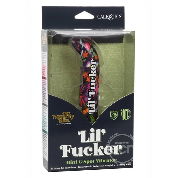 Naughty Bits Lil' Fucker Mini G-Spot Vibrator - Multicolor