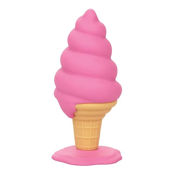 Naughty Bits Yum Bum Ice Cream Cone Butt Plug - Pink