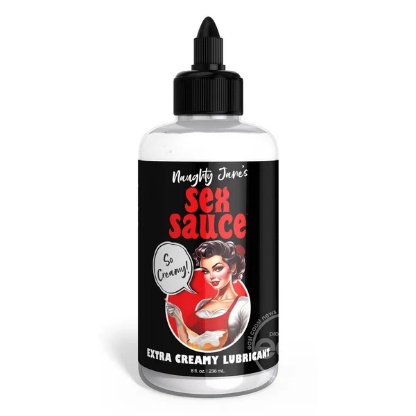 Naughty Jane's Sex Sauce Extra Creamy Lubricant 8oz