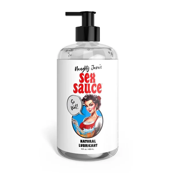 Naughty Jane's Sex Sauce Natural Lubricant 16oz