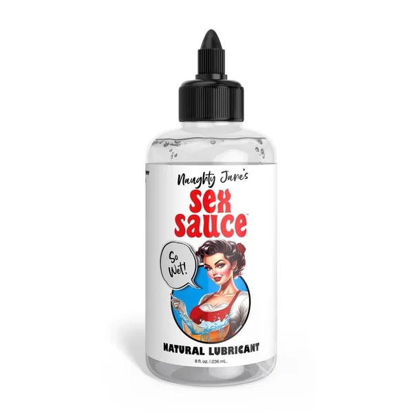 Naughty Jane's Sex Sauce Natural Lubricant 8oz