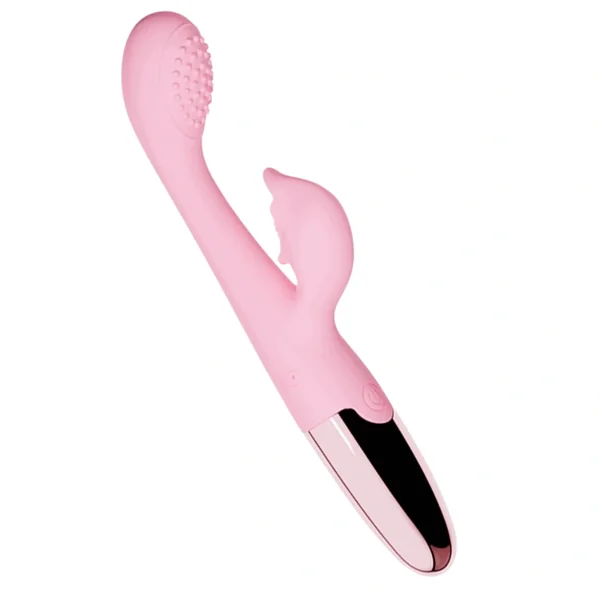 NaughtyNautilus – Rechargeable Dolphin Head Rabbit Vibrator