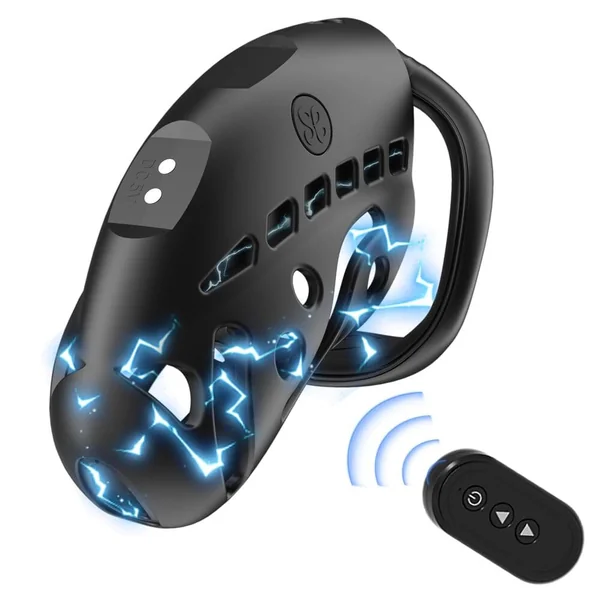 Nautilus - Estim Cock Cage - Male Chastity Device