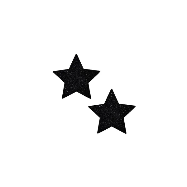 Neva Nude Black Malice Glitter Starry Nights Star Nipple Cover Pasties