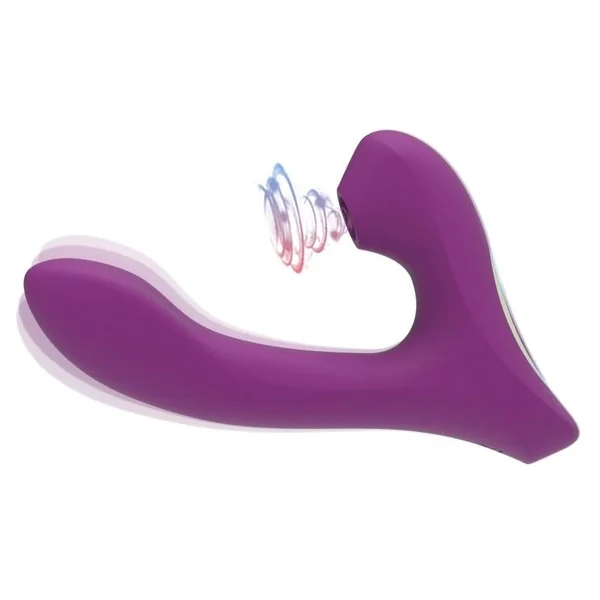 New 2 IN 1 Clit Sucker Vagina Sucking Vibrator 10 Speeds Vibrating Clitoris G Spot Stimulator Erotic Sex Toy for Women Sex Toys
