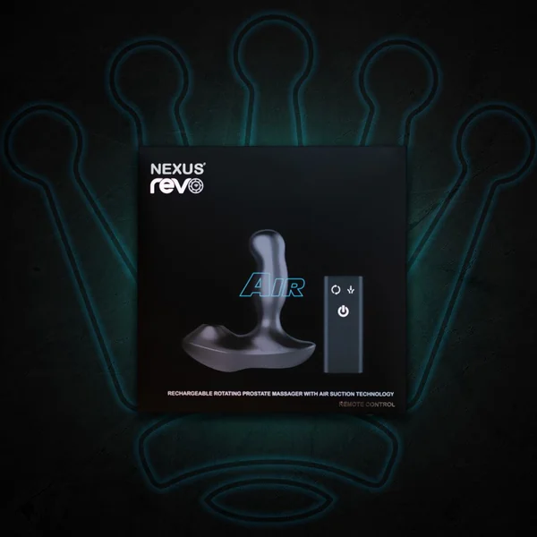 NEXUS REVO AIR ROTATING PROSTATE MASSAGER W/SUCTION