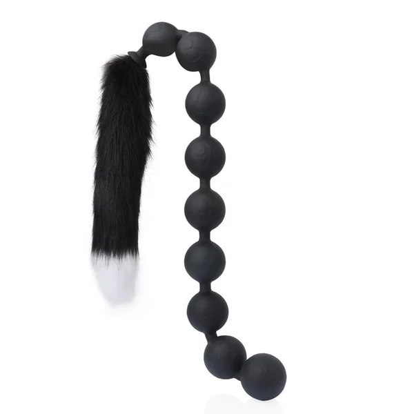 Nine Realms - Large Anal Beads - 9 Balls With Tail - Deep Anal Toy