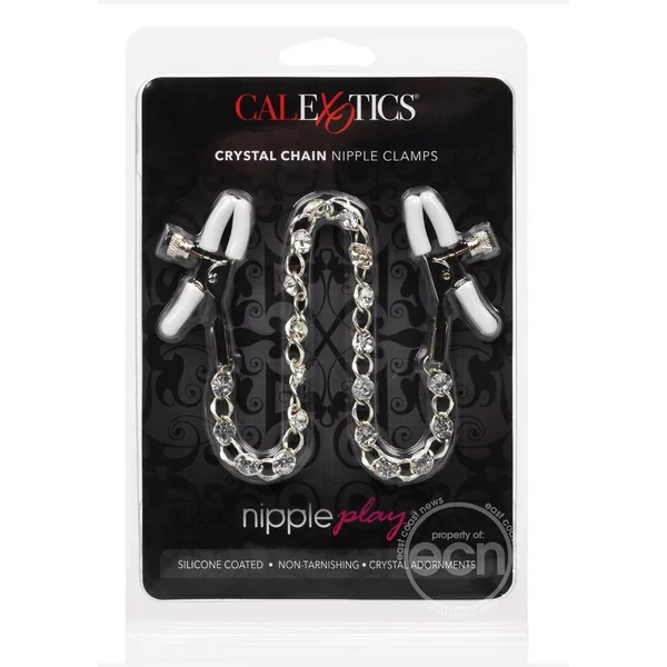 Nipple Play Crystal Chain Nipple Clamps