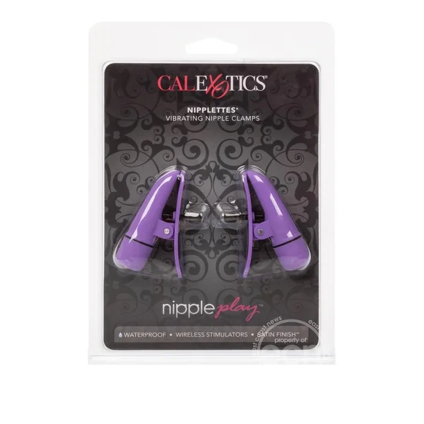 Nipple Play Nipplettes Vibrating Nipple Clamps