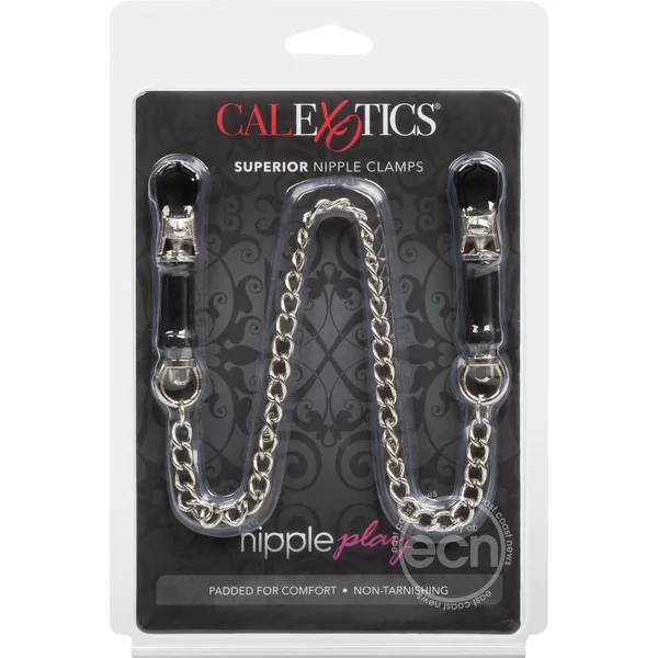 Nipple Play Superior Nipple Clamps - Silver