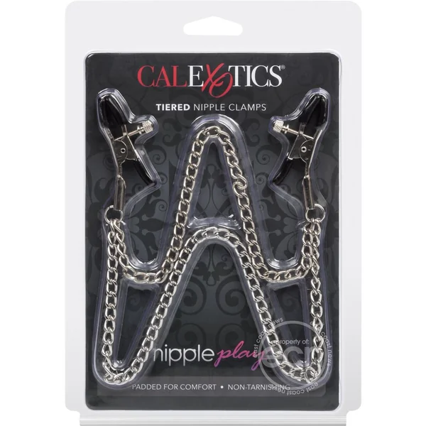 Nipple Play Tiered Nipple Clamps - Silver