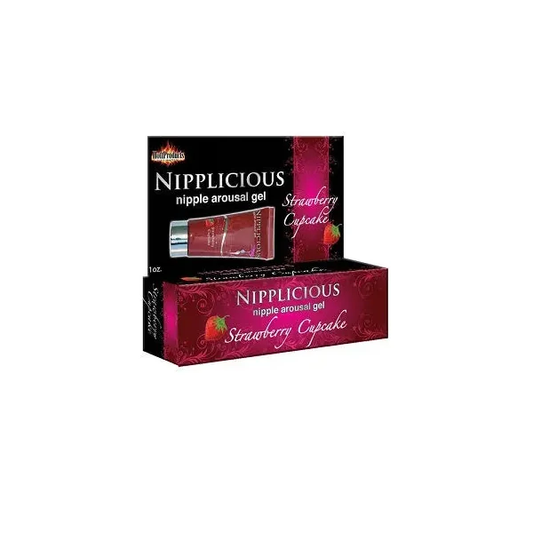 Nipplicious Nipple Arousal Gel - 1oz Strawberry