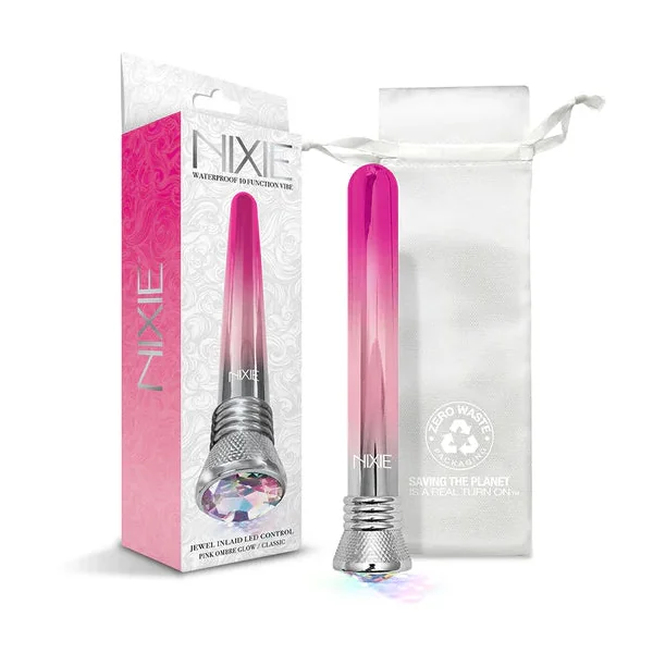 Nixie 10-Function Waterproof Classic Vibe - Pink Ombre Glow