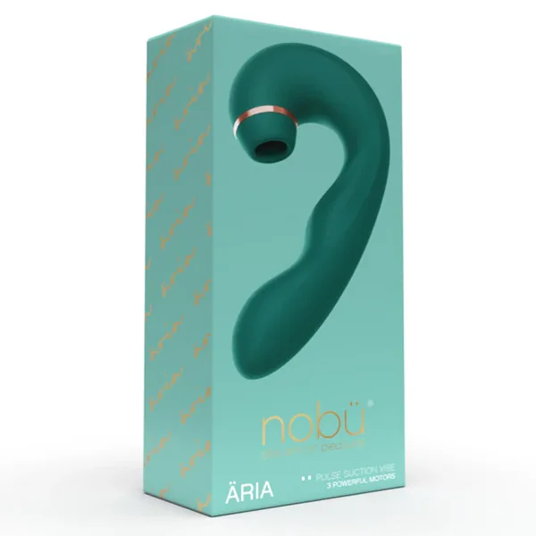 NOBÜ ARIA Premium Silicone Vibrator – Emerald