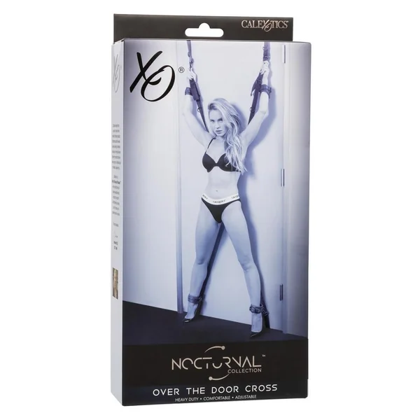 Nocturnal Collection Over The Door Cross - Black