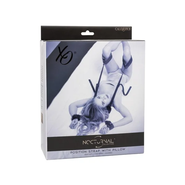 Nocturnal Collection Position Strap With Pillow - Black