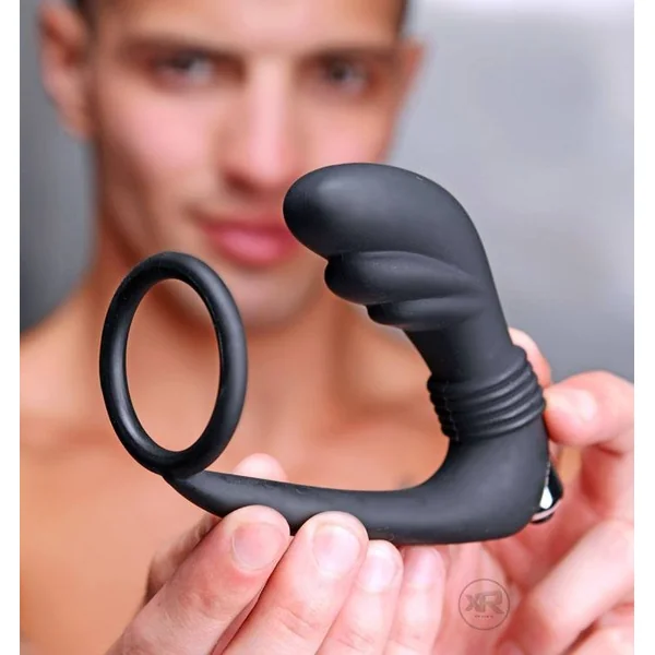 Nova Silicone Cock Ring and Prostate Vibe