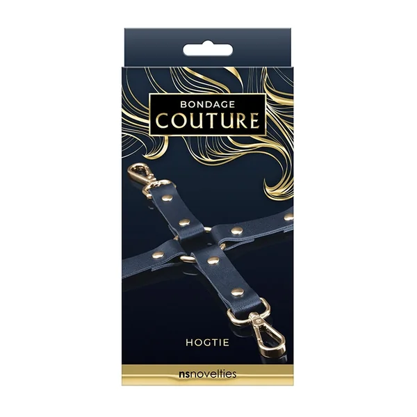 NS Novelties Bondage Couture Hog Tie Blue
