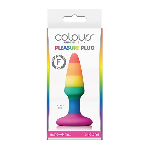 NS Novelties Colours Pride Edition Pleasure Plug Rainbow