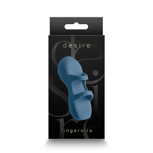 NS Novelties Desire Fingerella Teal Finger Vibrator