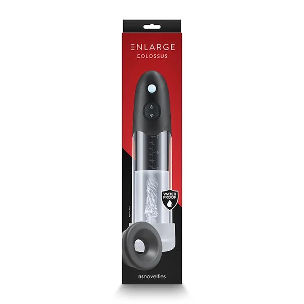 NS Novelties Enlarge Colossus Penis Pump Black