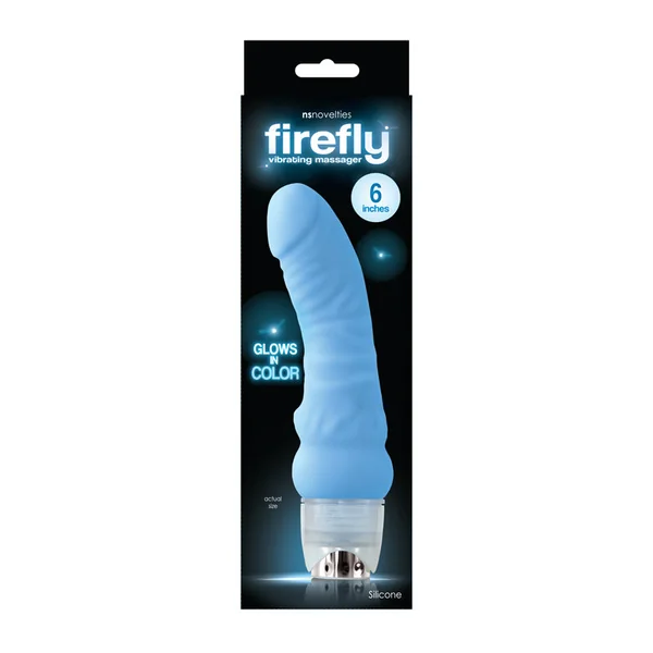 NS Novelties Firefly 6″ Glow-In-The-Dark Vibrating Massager