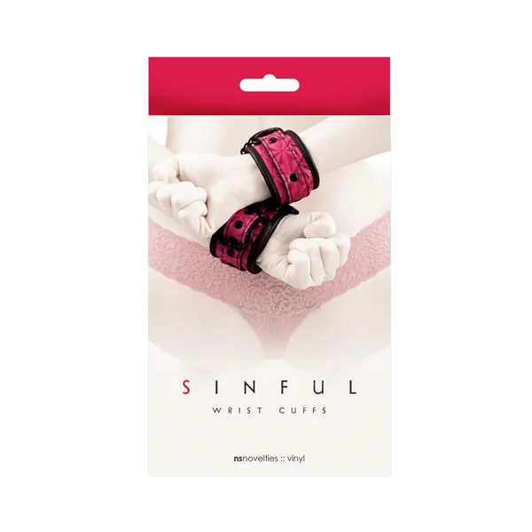 NS Novelties Sinful Wrist Cuffs – Pink