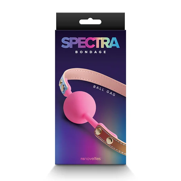 NS Novelties Spectra Bondage Rainbow Ball Gag