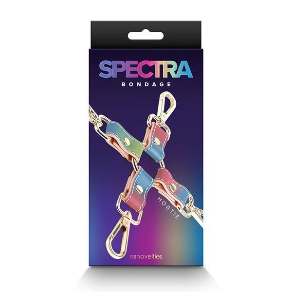 NS Novelties Spectra Bondage Rainbow Hog Tie