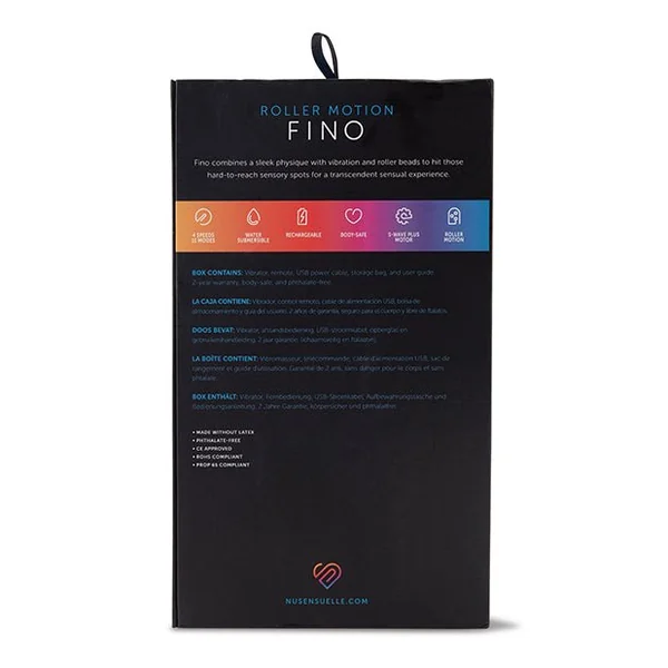 Nu Sensuelle Fino Roller Motion Plug - Navy Blue