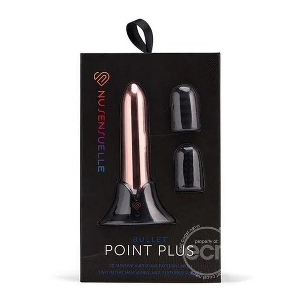 Nu Sensuelle Point Plus Rechargeable Bullet - Rose Gold