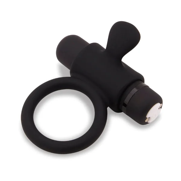 Nu Sensuelle Rechargeable Bullet Cock Ring With Flicking Tongue
