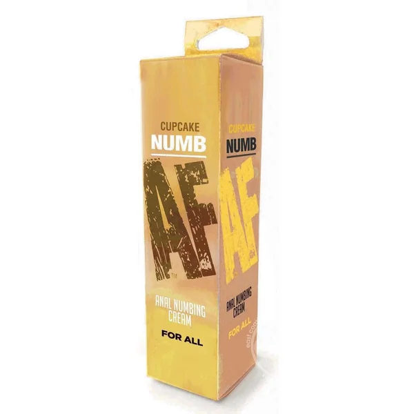 Numb AF Anal Numbing Flavored Cream 1.5oz - Cupcake