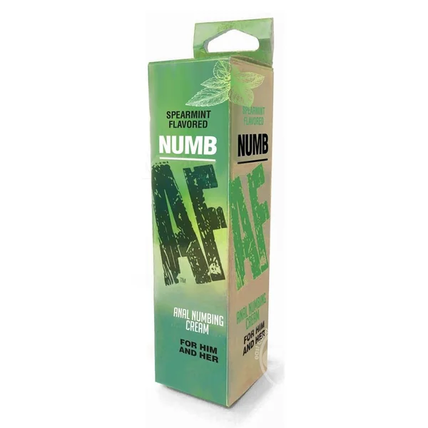 Numb AF Anal Numbing Flavored Cream 1.5oz - Spearmint
