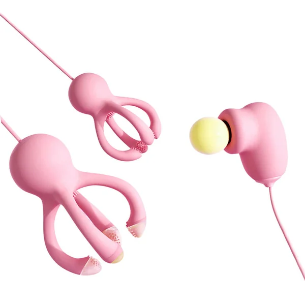 OctoVibe - Vibrating Nipple Clamp & Clit Sucker