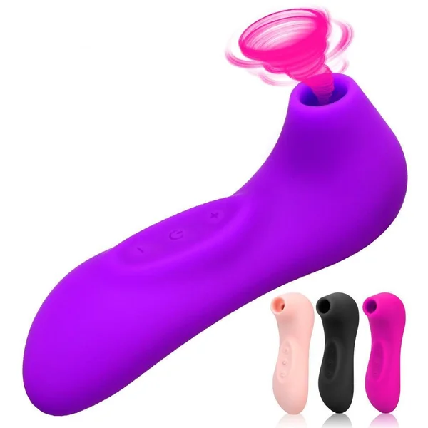 OLO Powerful Clit Sucker Vibrator Vacuum 10 Modes Clit Nipple Sucking Tongue Vibrating Oral Licking Sex Toys for Women