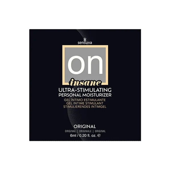 ON Insane Ultra Original Stimulating Personal Moisturizer - 6 ml Single Use Packet