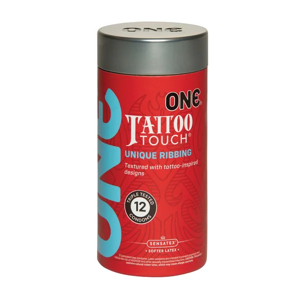 One Tattoo Touch Condoms - Pack of 12