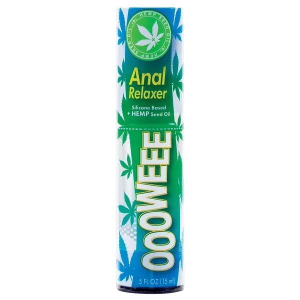 Ooowee Anal Relaxer Silicone Lubricant with Hemp .5oz