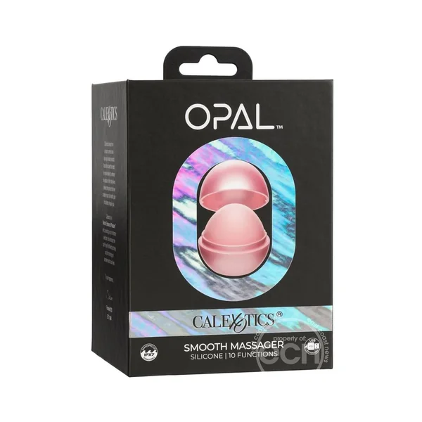 Opal Smooth Silicone Rechargeable Massager - Pink