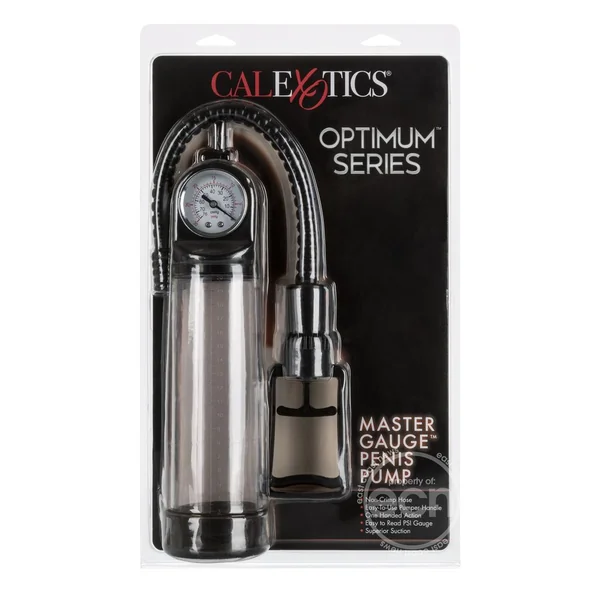 Optimum Series Master Gauge Penis Pump - Clear
