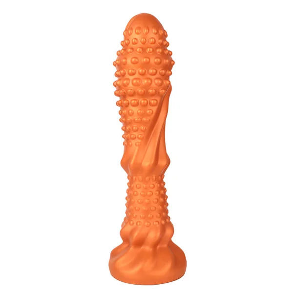 OrbArmor - Textured Silicone Dildo - Suction Cup Dildo